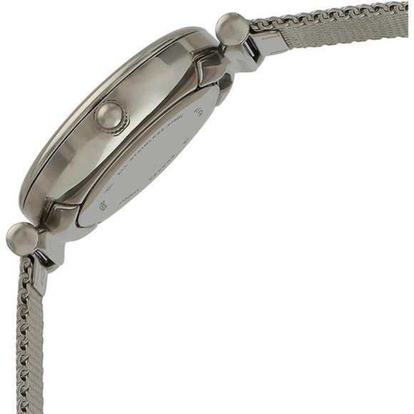 Women\'s Stainless Steel or Leather Watch with 3-Hand Analog Display main image 5